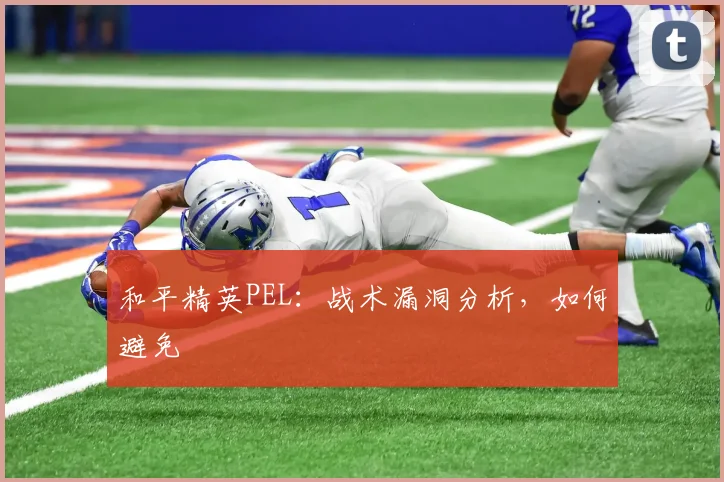 和平精英PEL:战术漏洞分析,如何避免