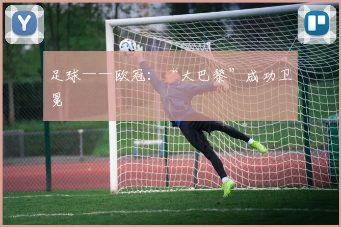 足球——欧冠:“大巴黎”成功卫冕